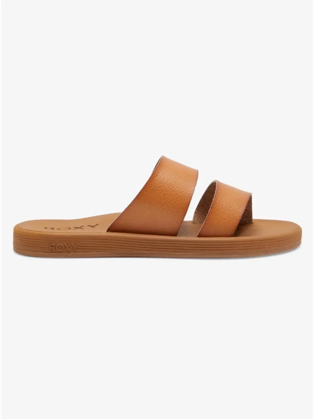 $46 ROXY Women’s Coastal Cool Slide Sandals In Tan Size 9